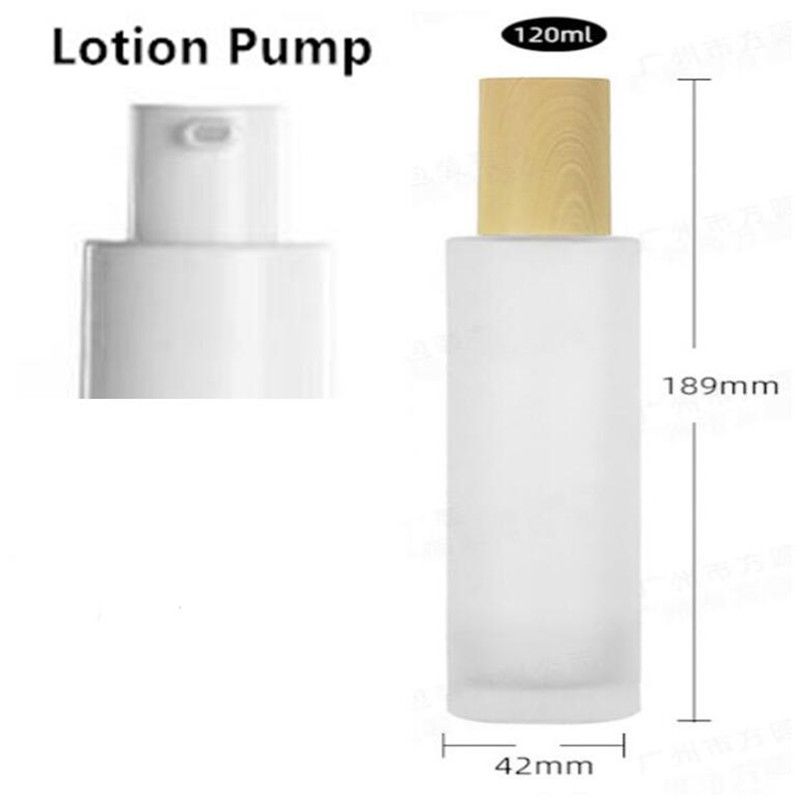 120ml lotion pumpflaska