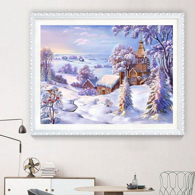 Winter Wonderland Theme Decorations : Diamond Painting Winter Wonderland Theme Party Decorations European Style Cottage Snow Scene Cross Stitch Home Christmas Decor Decorat Yma4 From Chanyankui 14 9 Dhgate Com - Snowflake decor is an integral part of any wintry table decor as it lends a snowy feel, and a winter wonderland table to look cool and mystical, it must boast of lots of snowflake accessories.