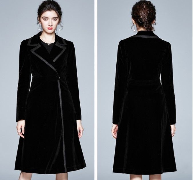 Manteau court noir