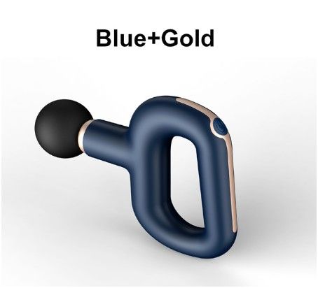 Blauw met goud