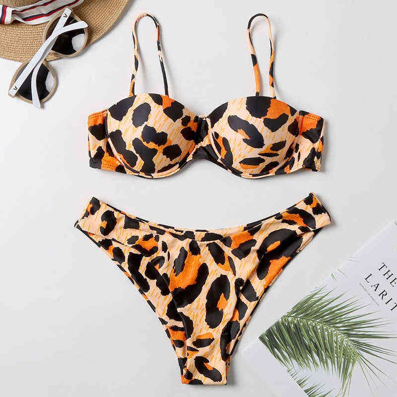 Orange Leopard Print