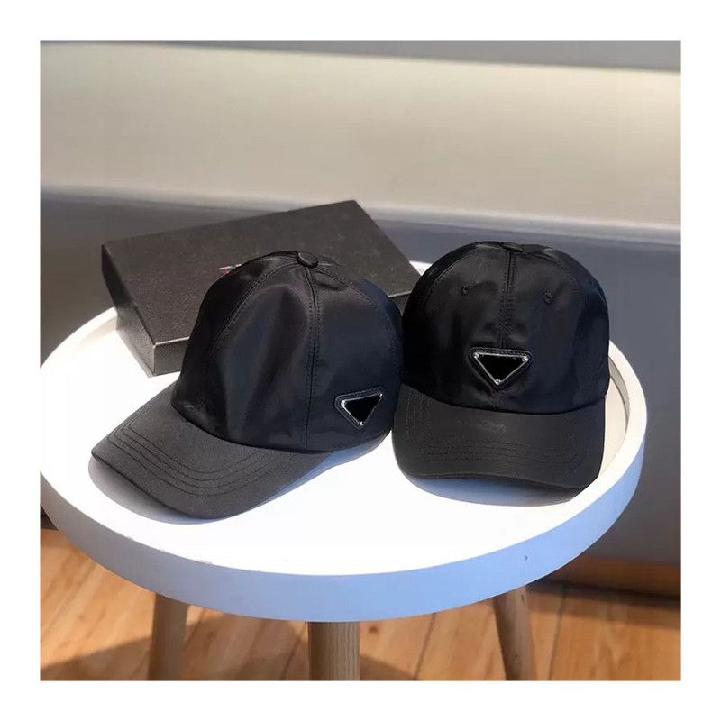 21SS Summer Brand Diseñadores de gorros Triangle Hats Mens Luxurys Baseball Cap Womens Bucket Historial