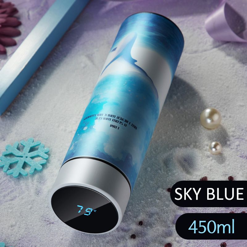 Sky Blue-Дисплей температуры