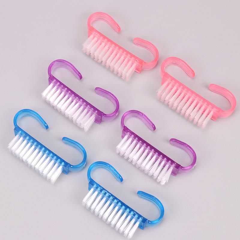 Nail Cleaning Clean Brush Tool File Manicure Pedicure Soft Remove Dust