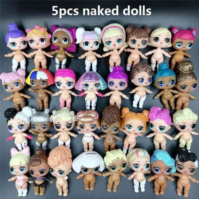 5 Nude Dolls