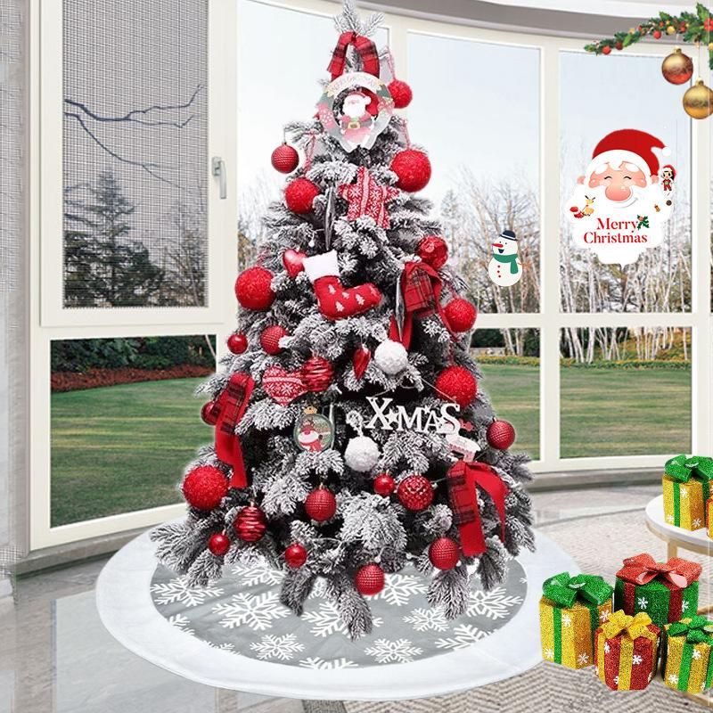1PC Árbol De Navidad Decoración árbol De Navidad Falda adornos de árbol de Navidad 
