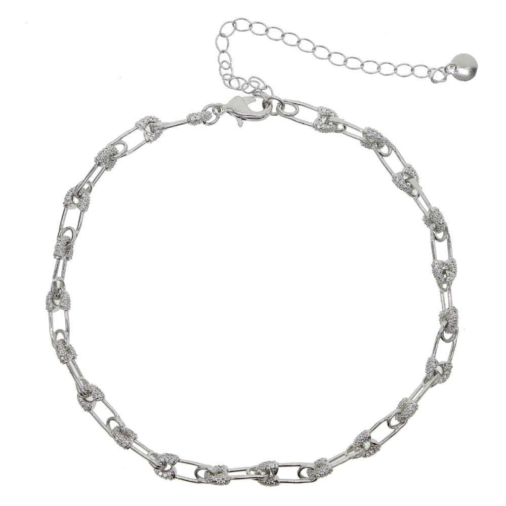 Halskette Silber 32+10cm