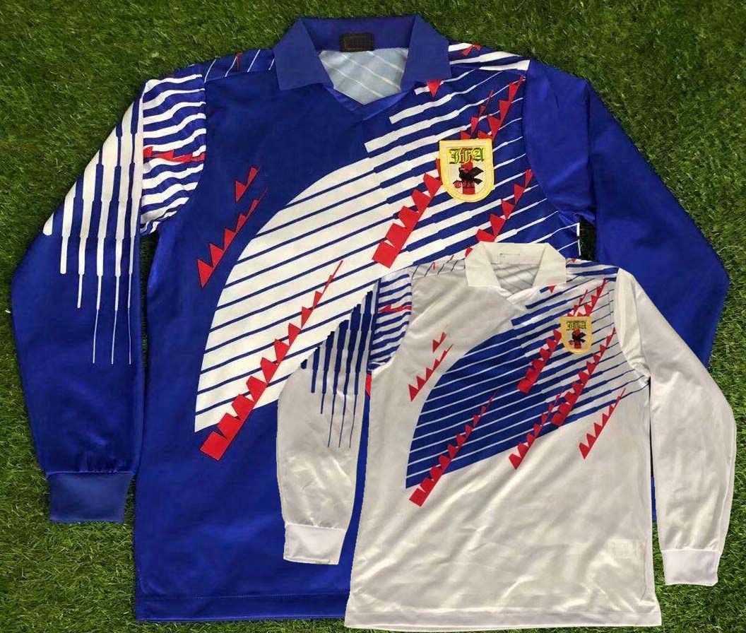 vintage long sleeve soccer jerseys