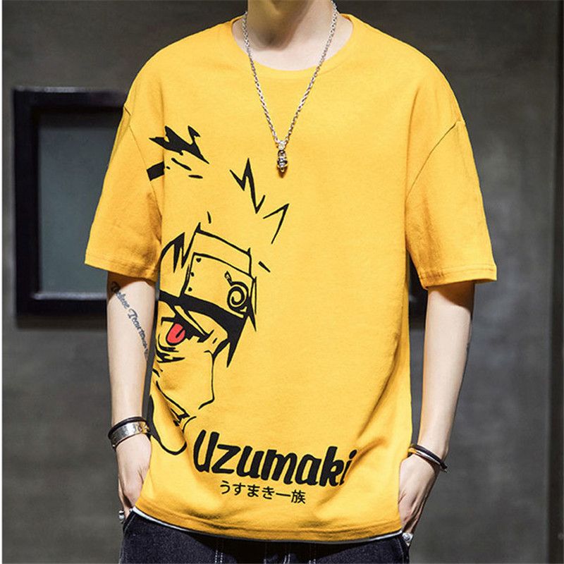 22 Yellow Naruto T Shirt Men Japanese Sasuke Tshirt Streetwear Harajuku Casual Half Sleeve Oversized Tops Summer Japan Rock Tshirts C1021 From Make07 11 46 Dhgate Com 22 Yellow Naruto T Shirt Men Japanese Sasuke Tshirt Streetwear Harajuku Casual Half Sleeve Oversized Tops Summer Japan Rock Tshirts C1021 From Make07 11 46 Dhgate Com