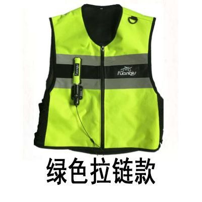 Groene luchttas vest 2