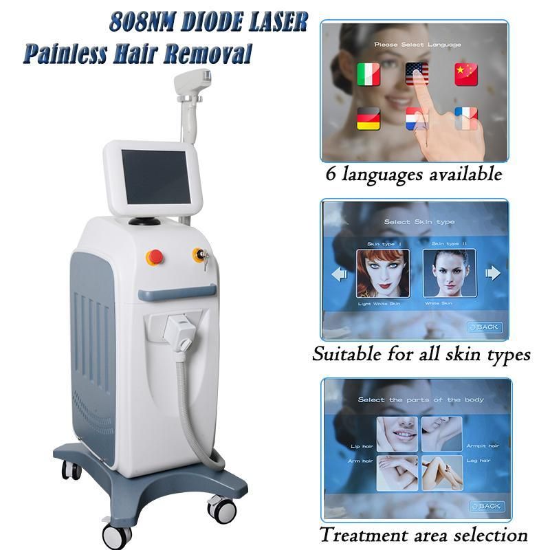 High Quality Lightsheer 808nm Diode Laser Hair Removal Machines