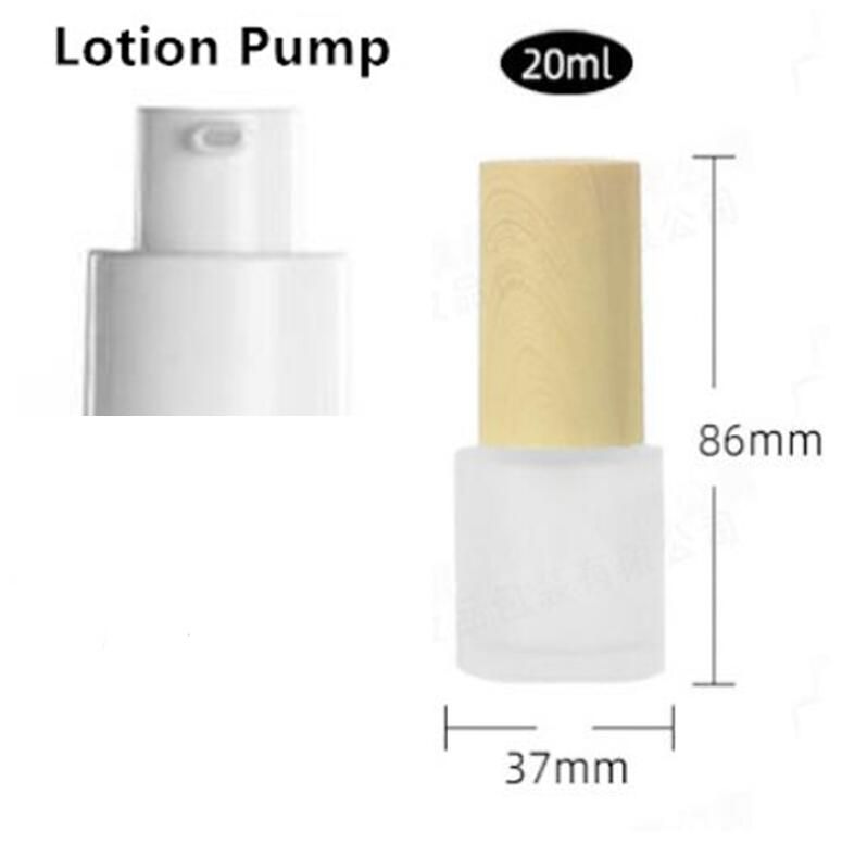 20 ml lotion pomp fles