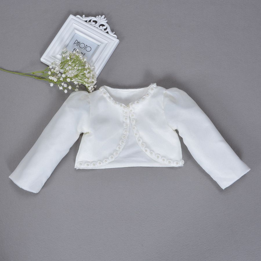 girls wedding cardigan