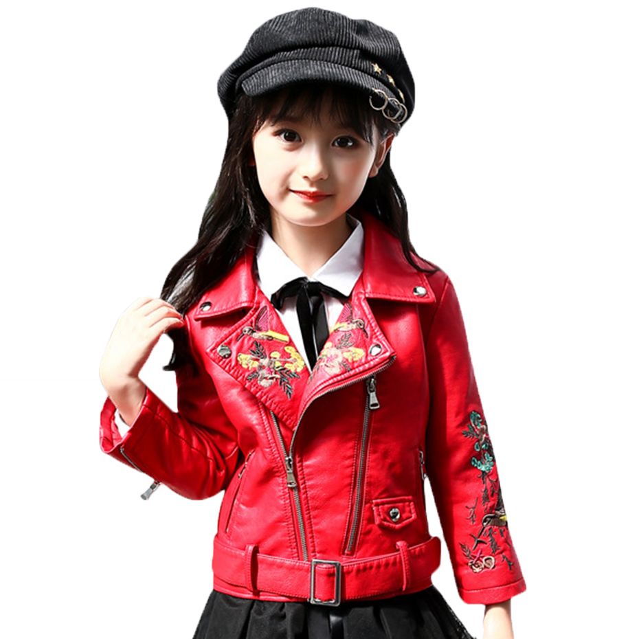 Compra Chaqueta De Chicas PU Abrigo De Cuero Para Niñas Cuello De Giro Para  Niños Ropa De Abrigo Spring Chaqueta Para Niños Adolescente Ropa Para  Adolescentes Muchacha 6 8 12 Años 201126