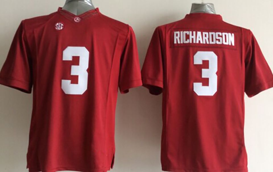 3 Trent Richardson Red Jersey