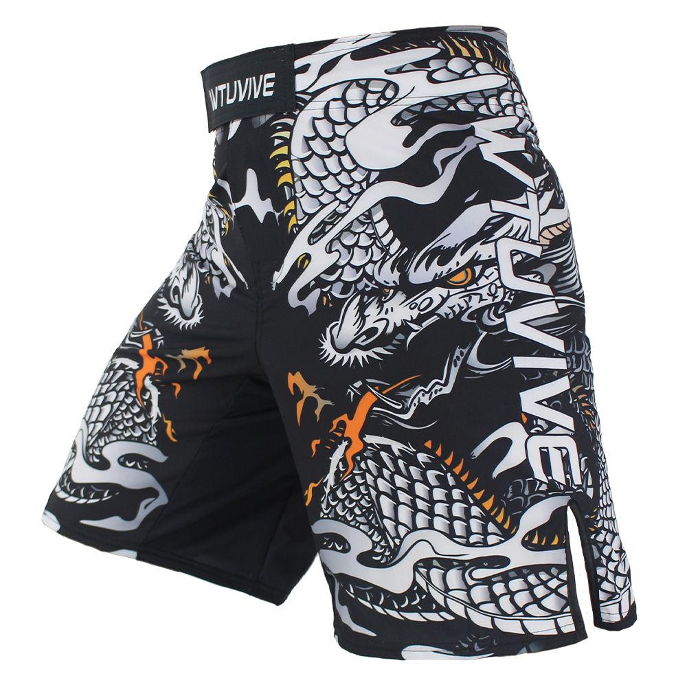 Acheter Sotf Noir Griffe Noire Style Mma Feroce Combattant Dominering Fitness Shorts De Boxe Vetements Tiger Muay Thai Mma Shorts Pas Cher Mma Q0107 De 9 8 Du Cow02 Fr Dhgate Com