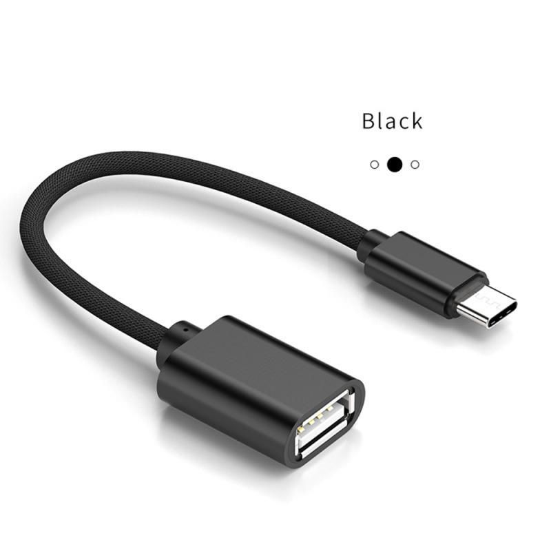 Type C Otg Adapter Cable For Samsung S10 S10 Xiaomi Mi 9 Android Macbook Mouse Gamepad Tablet Pc Type C Otg Usb Cable From Oyzh 0 62 Dhgate Com