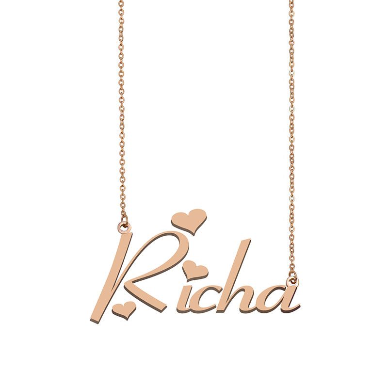 Wholesale Richa Name Necklace Custom Nameplate Pendant For Women Girls Birthday Gift Kids Best Friends Jewelry 18k Gold Plated Stainless Steel From Jewellerycn 9 Dhgate Com Wholesale Richa Name Necklace Custom Nameplate Pendant For Women Girls Birthday Gift Kids Best Friends Jewelry 18k Gold Plated Stainless Steel From Jewellerycn 9 Dhgate Com