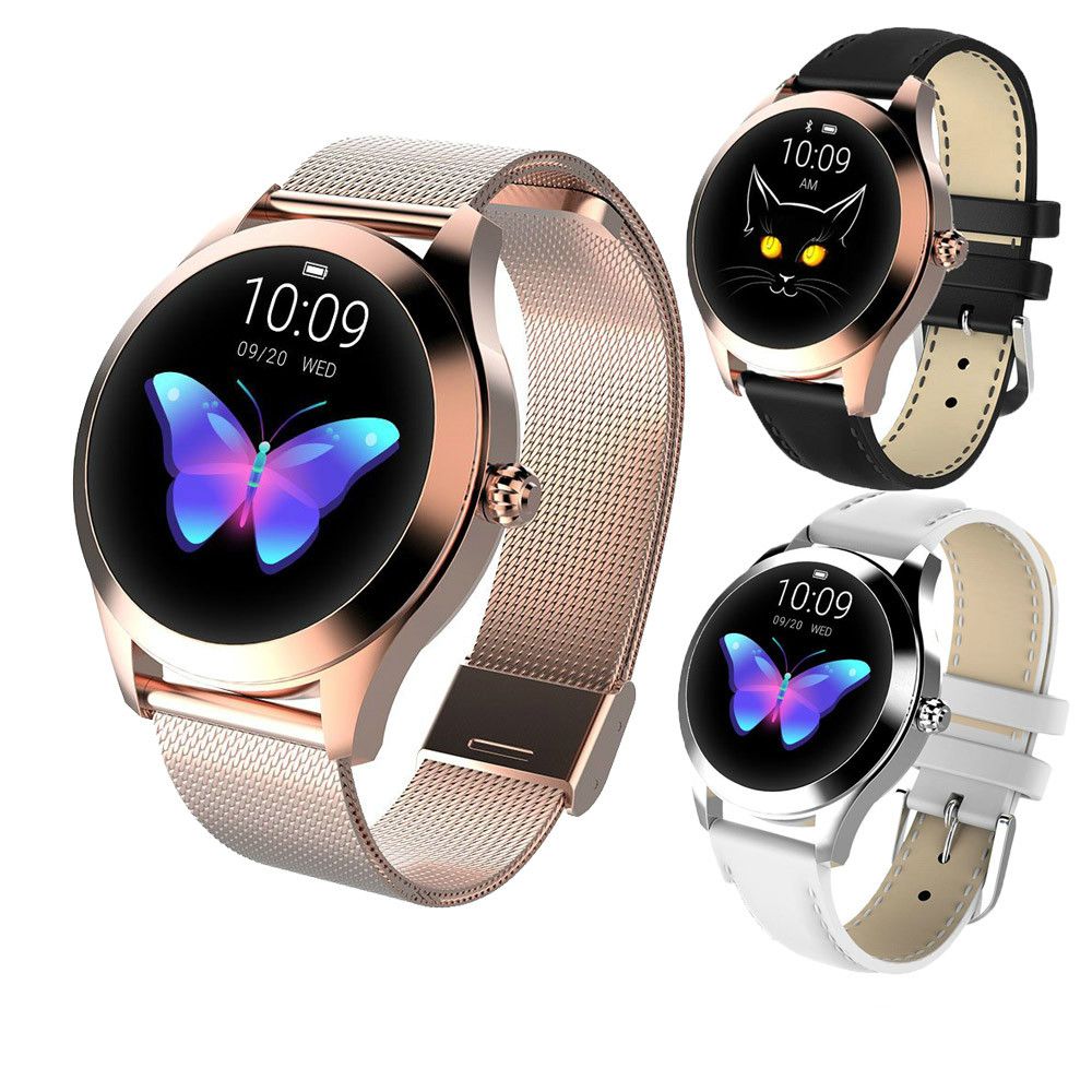 KW10 Smart Watch Android Smart Watch Women IP68 Waterproof Heart Rate
