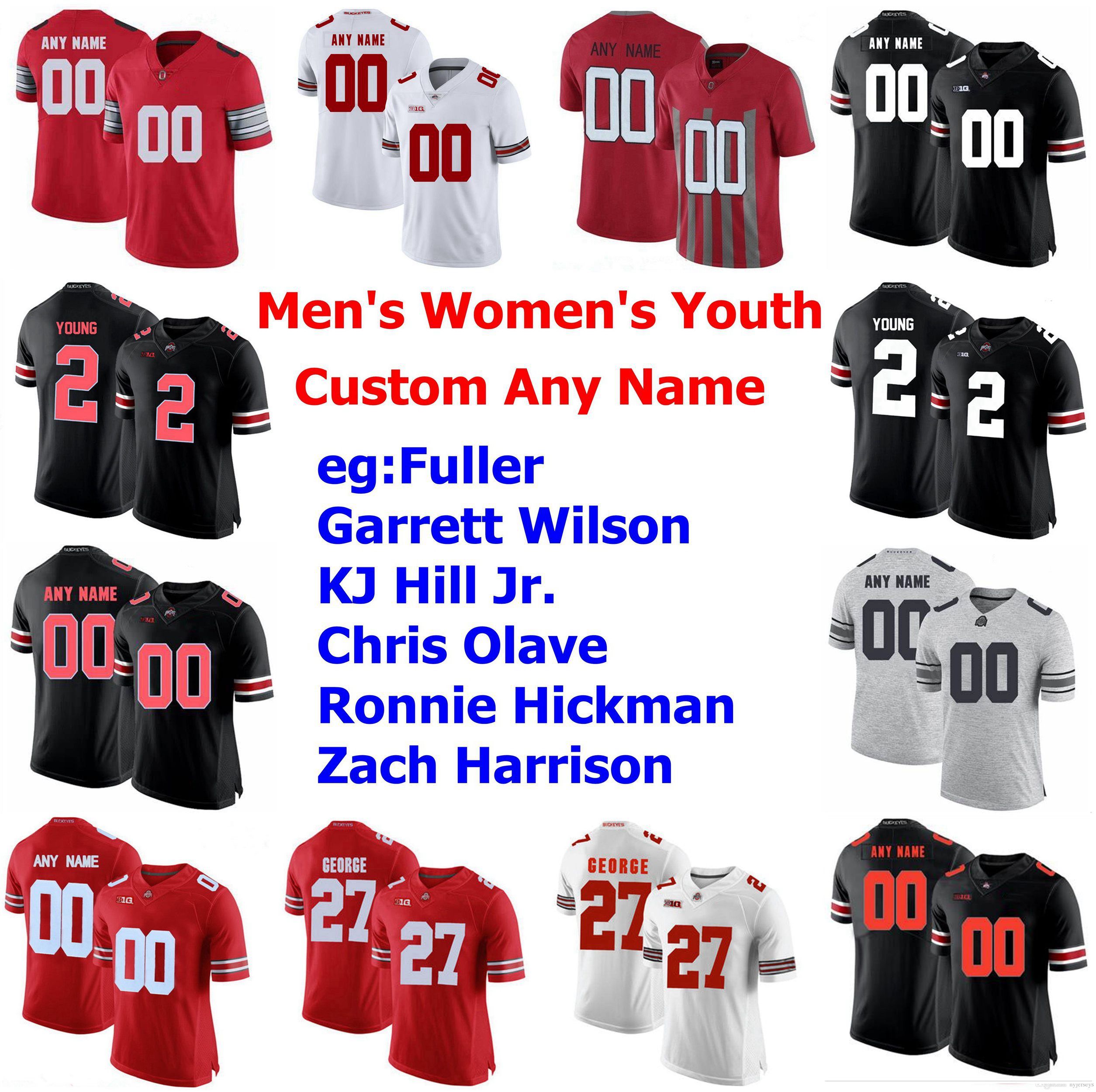 2020 Ncaa Ohio State Buckeyes Jerseys 1 Justin Fields 2 Chase Young 7 Haskins Jr 27 Eddie George Elliott College Football Jerseys Custom Stitche From Nyjerseys 52 85 Dhgate Com