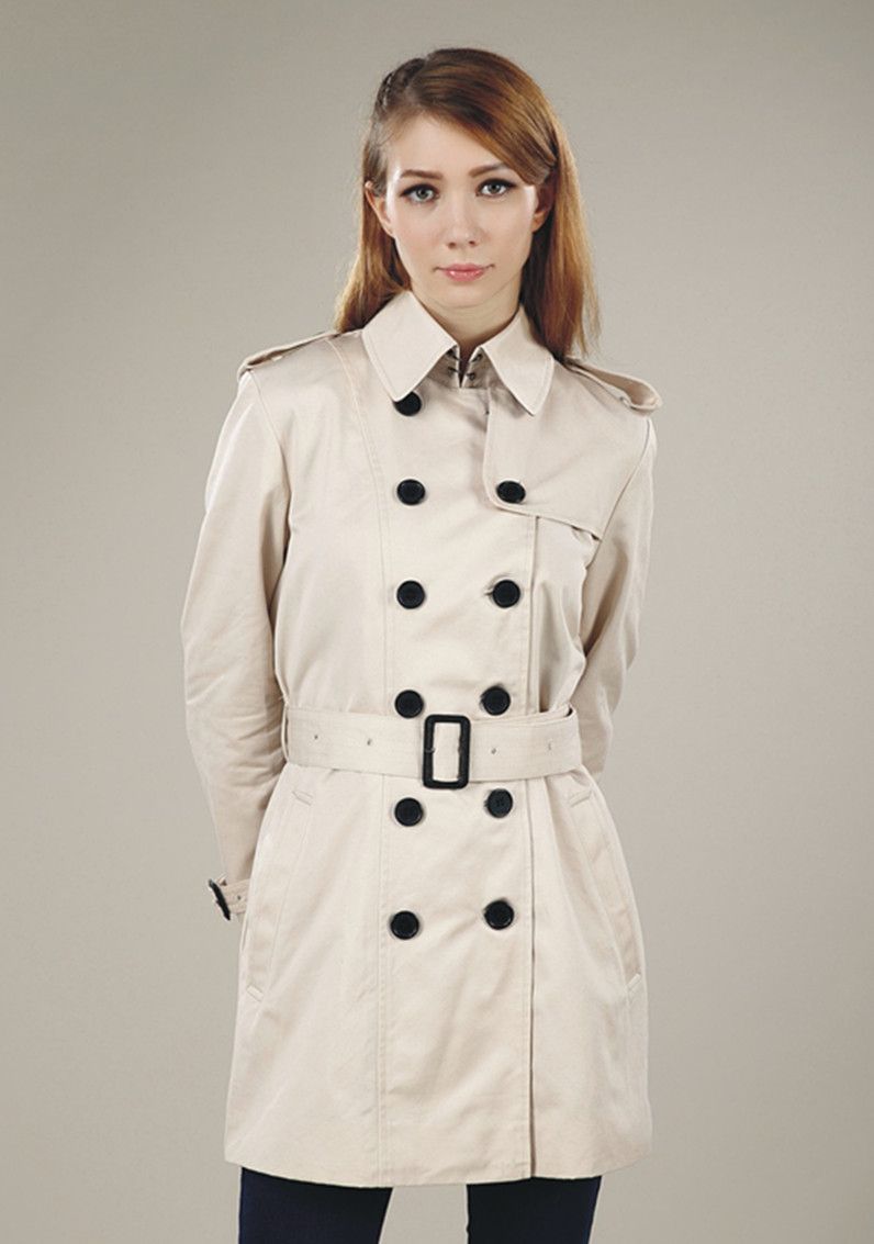 Compra ¡Hot Classic! Mujeres Moda Inglaterra Media Largo Abrigo / De Alta  Calidad Doble Breasted Belted Tronch Para Las Mujeres S XXL Envío Gratis  6S0i Barato | Entrega Rápida Y Calidad | Es.Dhgate