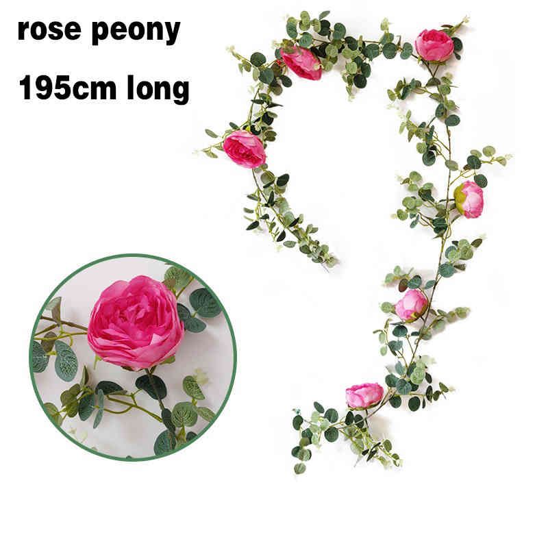 1pc rosa peony