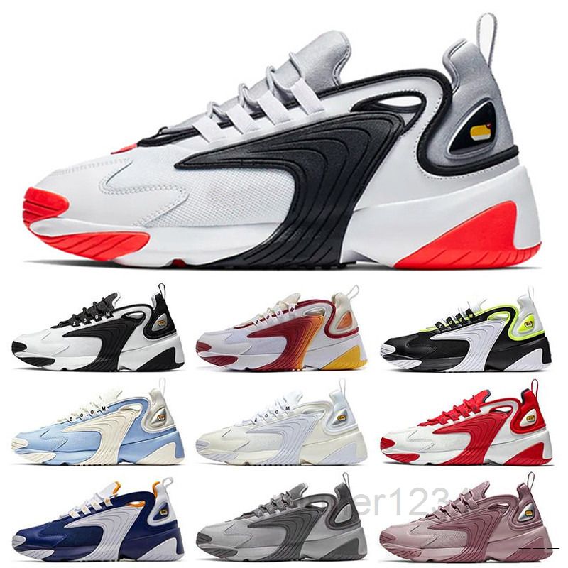 M2K Tekno Zoom 2k 줌 M2K 2K 줌 Tekno 2000 남성 여성 캐주얼 신발 화이트 블랙 체육관 레드 R1 오레오  코어 화이트 스니커즈 트레이너 야외 스포츠 신발 GH5D 제조사 runner1234, ₩41,122 | DHgate.com.