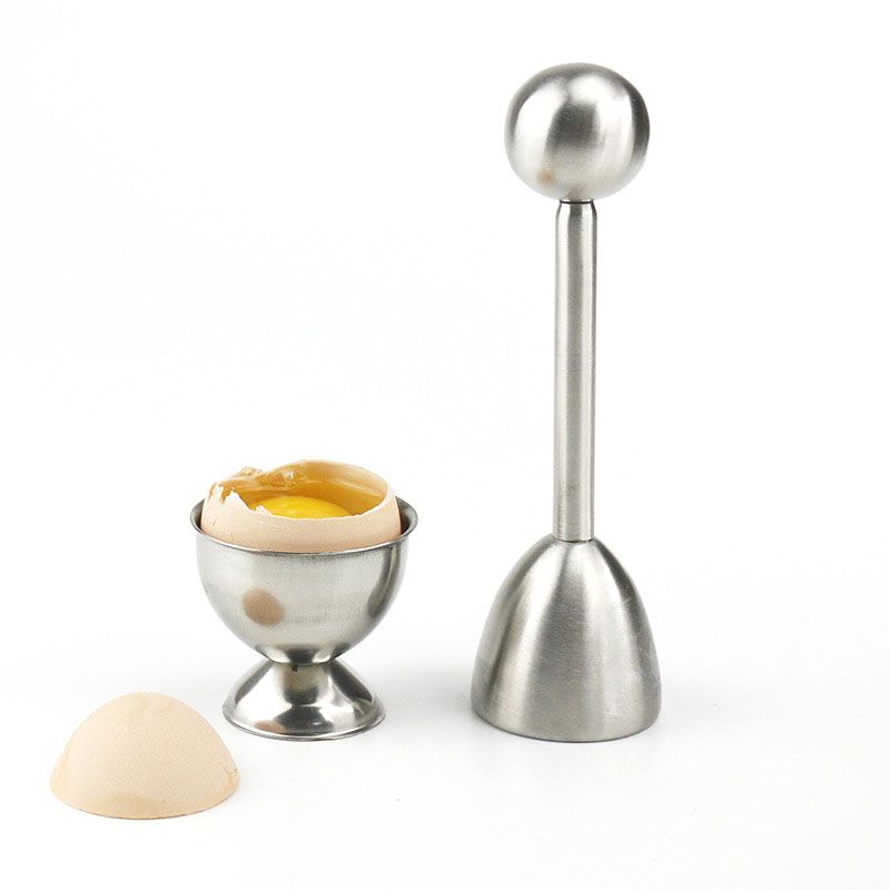 2020 Stainless Steel Egg Shell Opener Eggs Topper Cutter Shell Opener