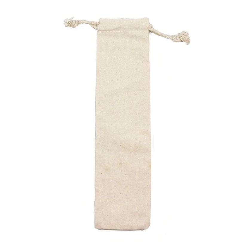 2021 Straw Carrying Case Reusable Straws Cutlery Pouch Portable Linen