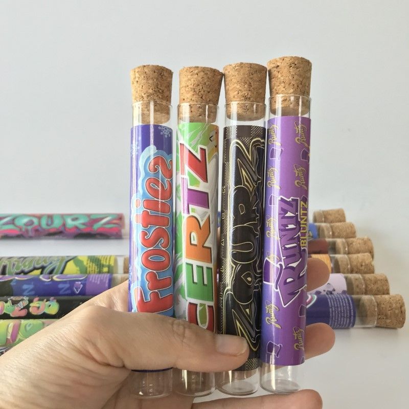 The DailyGrind Gorilla Glue Type 2 Pre-Roll Labels Cali Labels Pre-Roll Tube Stickers x20 