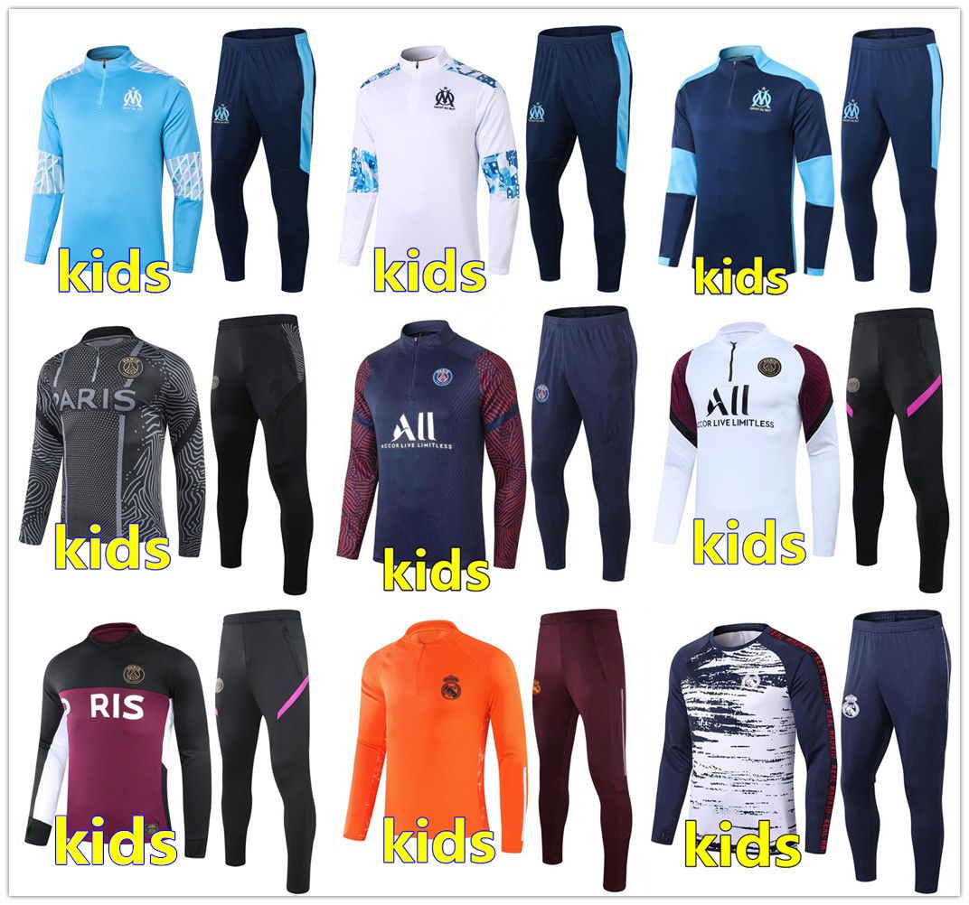 Buy Dropship Products Of 20 21 Kids Football Training Suit Soccer
