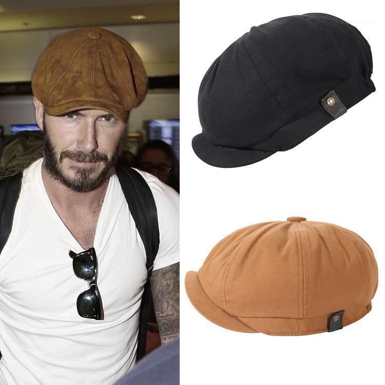 Beretes Beckham Con Algodón Y Lino Retro Octágono Sombrero Con Estilo Inglaterra Cap Masculino Lady Boenet En Primavera Verano1 De 29,89 € | DHgate