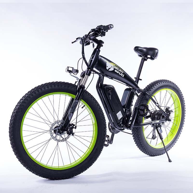 2020 Electric Bike 1000W4.0 Fat Tire Electric Bike Beach Cruiser Bike