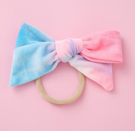 #4 tie dye baby headband