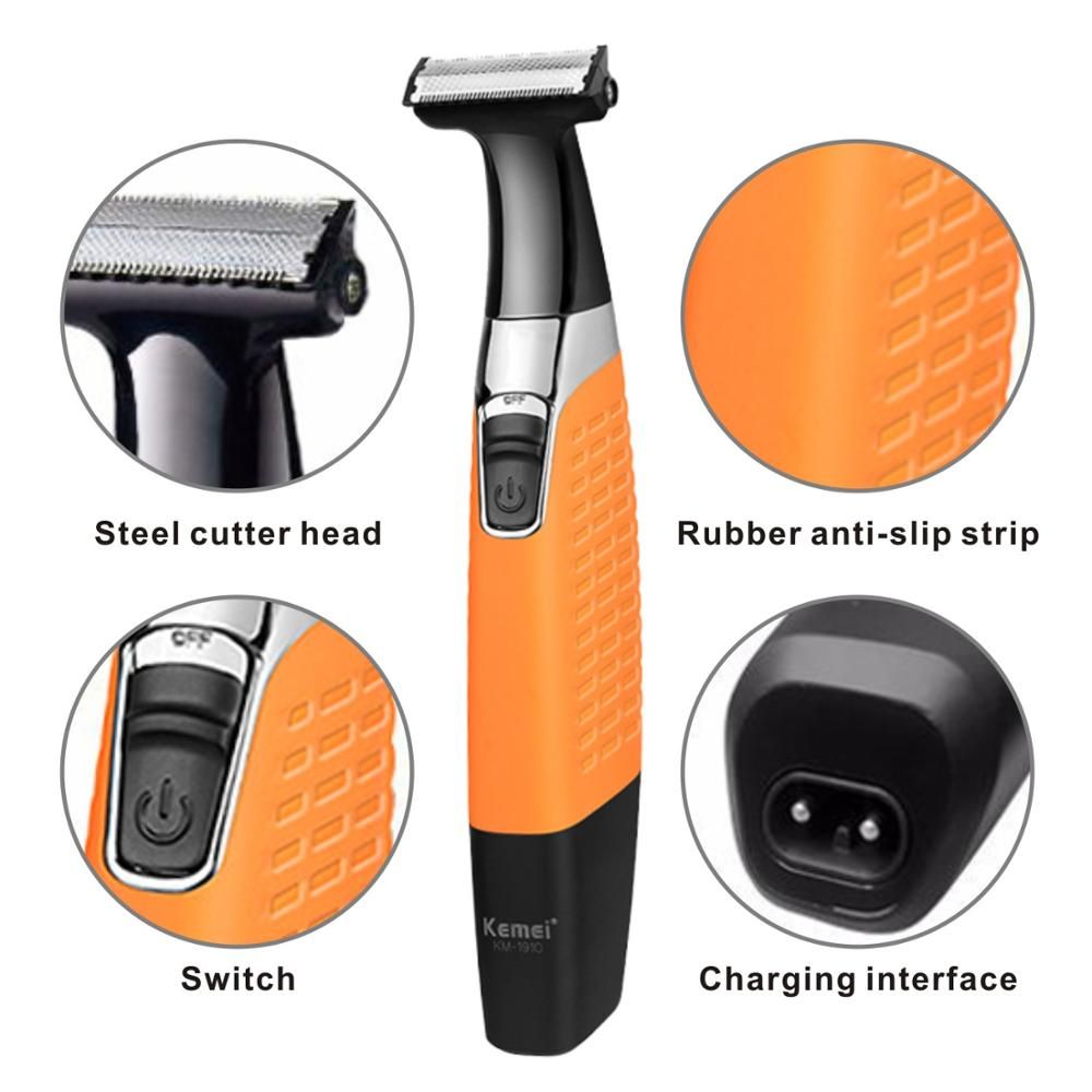 2020 Rechargeable Electric Shaver Beard Shaver Electric Razor Body