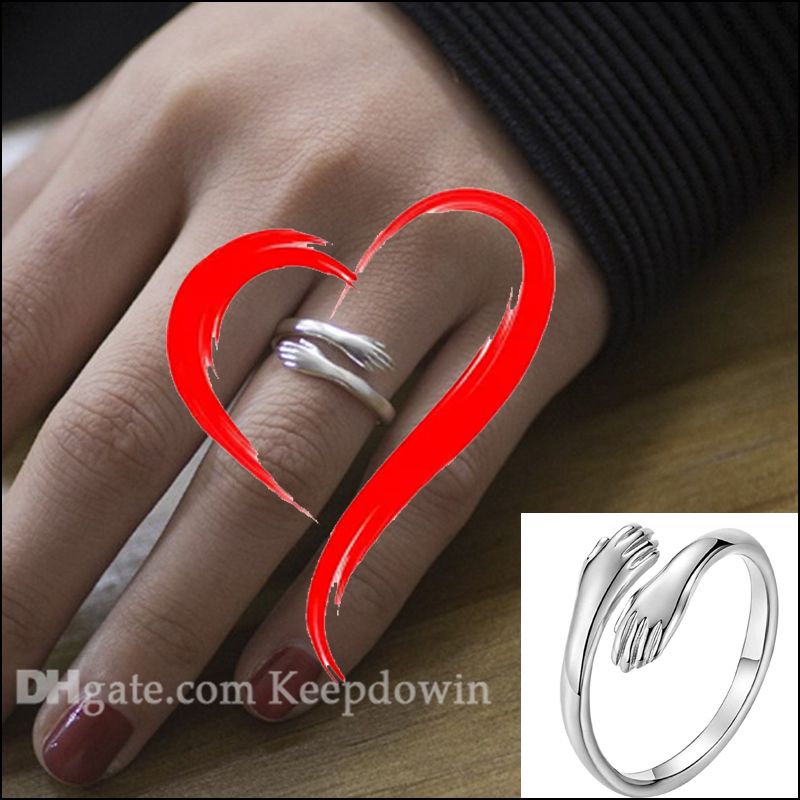 Día De San Valentín 925 Anillo De Plata Esterlina Girl Lady Día De San Valentín 925 Anillo De Plata Esterlina Girl Lady