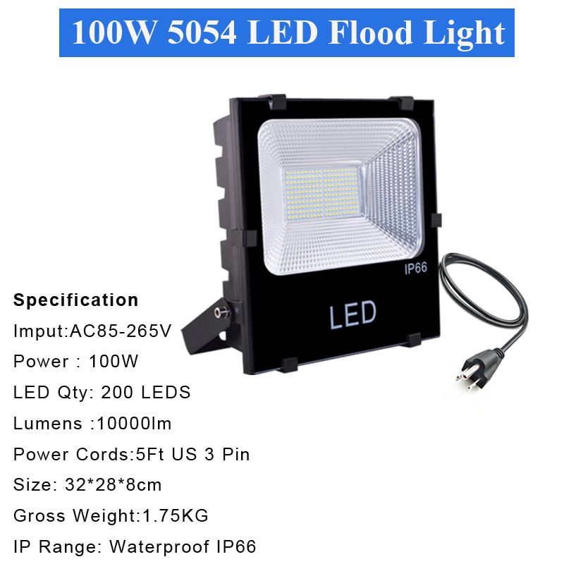 2 PCS 100W 5054 reflector