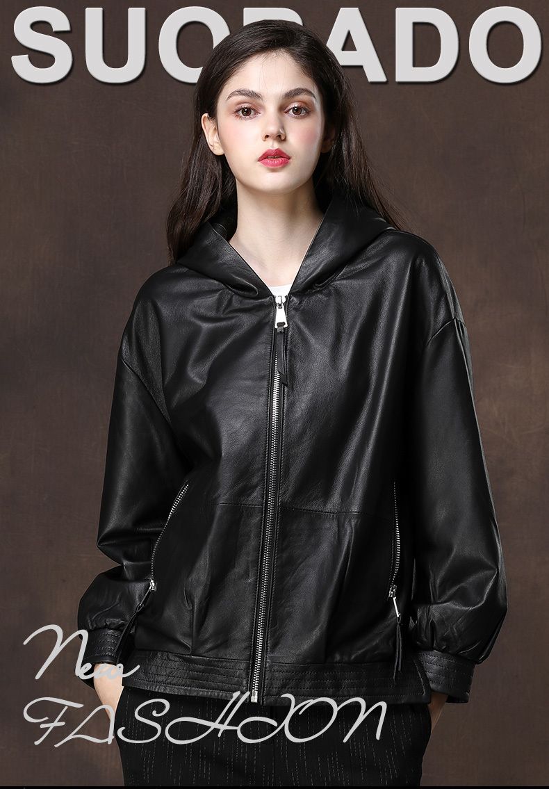 Nerazzurri Black Oversized Leather 