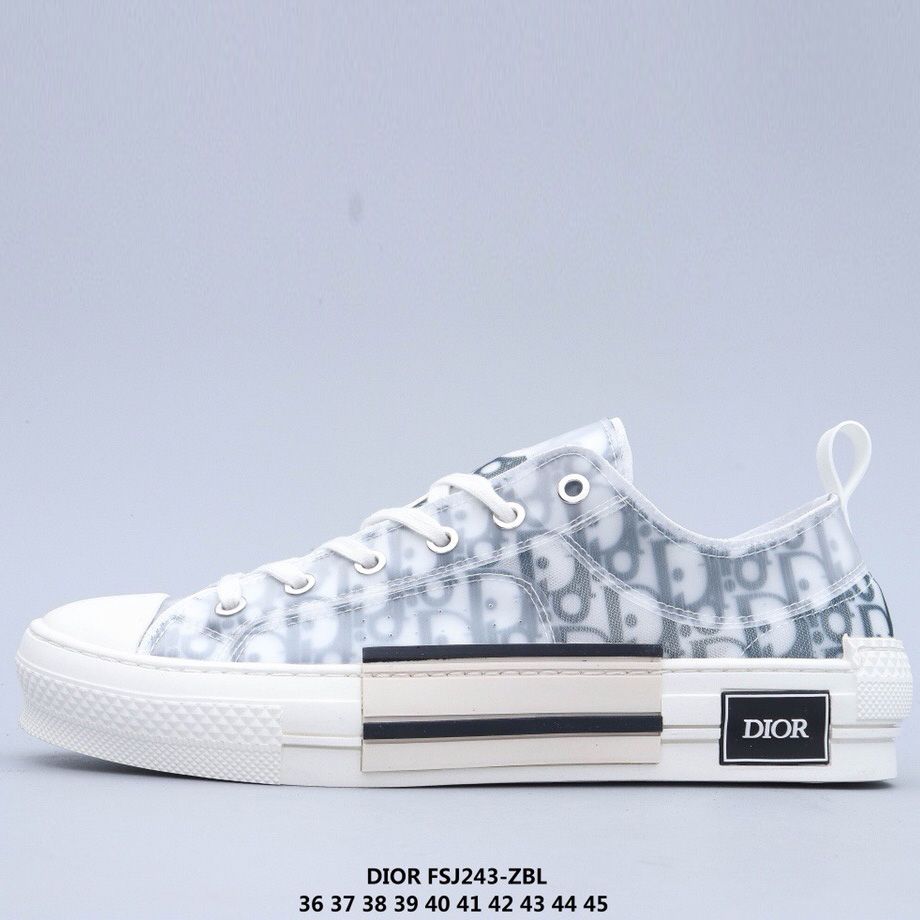 19SS converse Dior Homme oblique B22 B23 KAWS high-top sneakers Kim Jones  classic fashion design