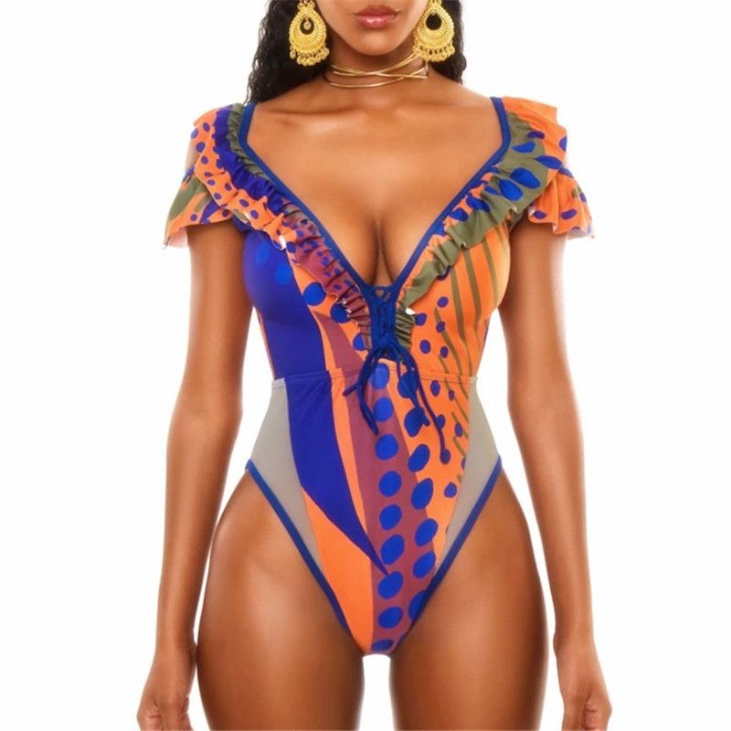 Afrykański strój kąpielowy