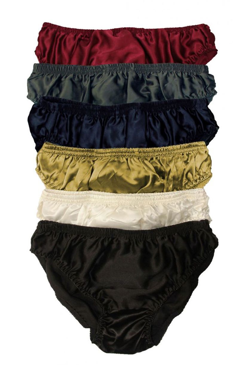 Compra 6 Pares Puro 100% Seda Ropa Interior Para Hombre Bikini Skets Panty  Tamaño US S M L XL XXL Barato | Entrega Rápida Y Calidad | Es.Dhgate