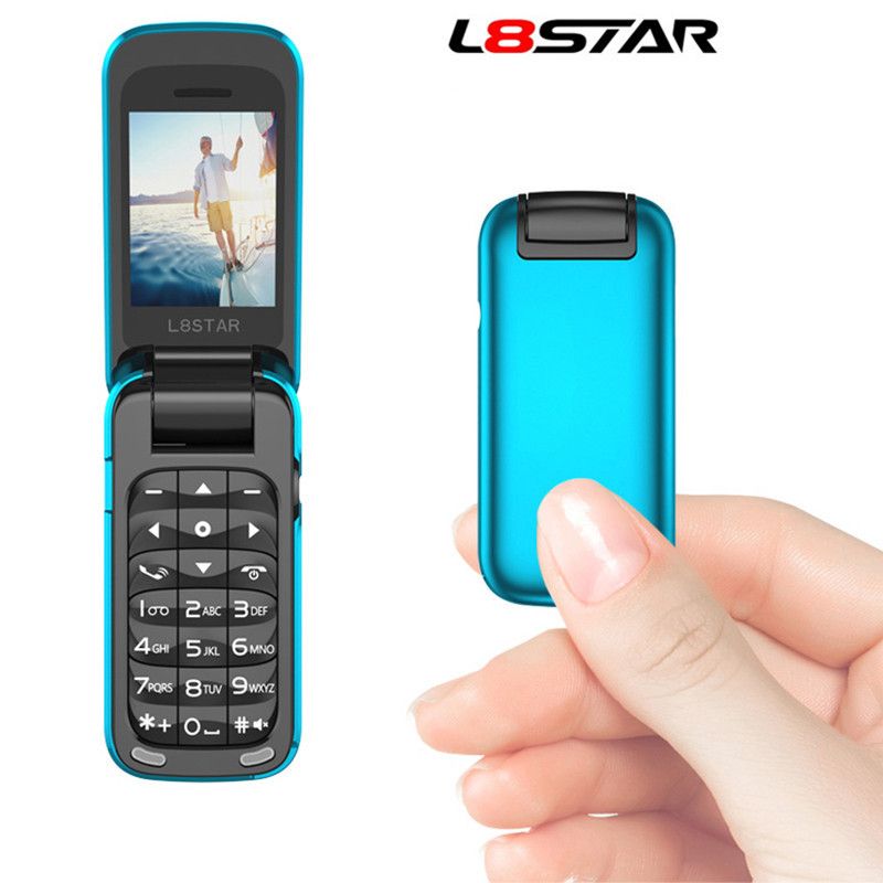 2020 New Keypad Phone,Mini Unlocked Cell Phone Dual-Band 1.3 inch Keypad Phone Dual SIM 4500Mah Battery Mobile Phone Smartphone,300mAh Big Capacity Battery Red