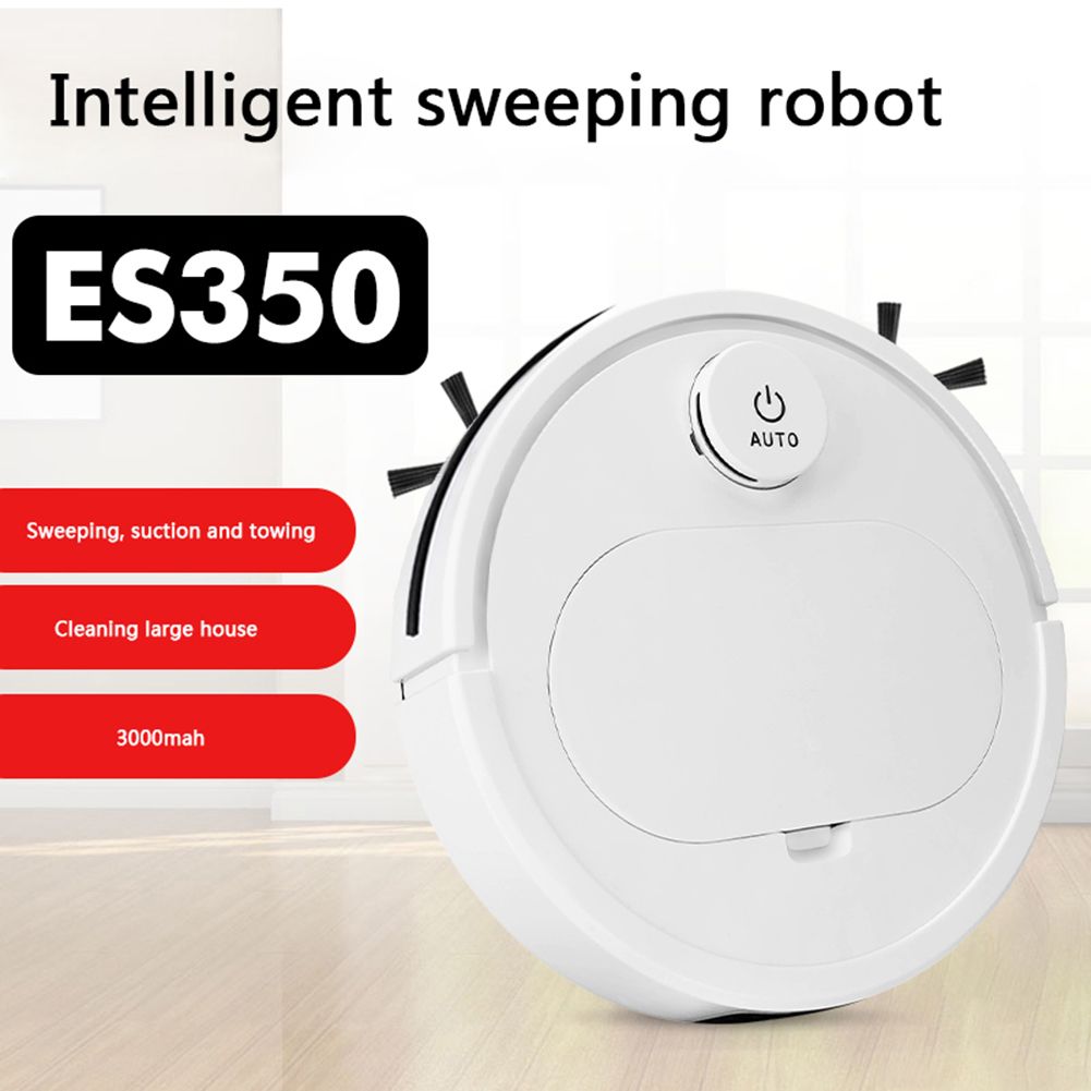 Compra ES350 3 En 1 Vacío Inteligente Robot Limpiador Recargable Hogar  Automático De Barrido Mopping Máquina Para El Pelo Del Animal Doméstico  Polvo Remover Barato | Entrega Rápida Y Calidad | Es.Dhgate