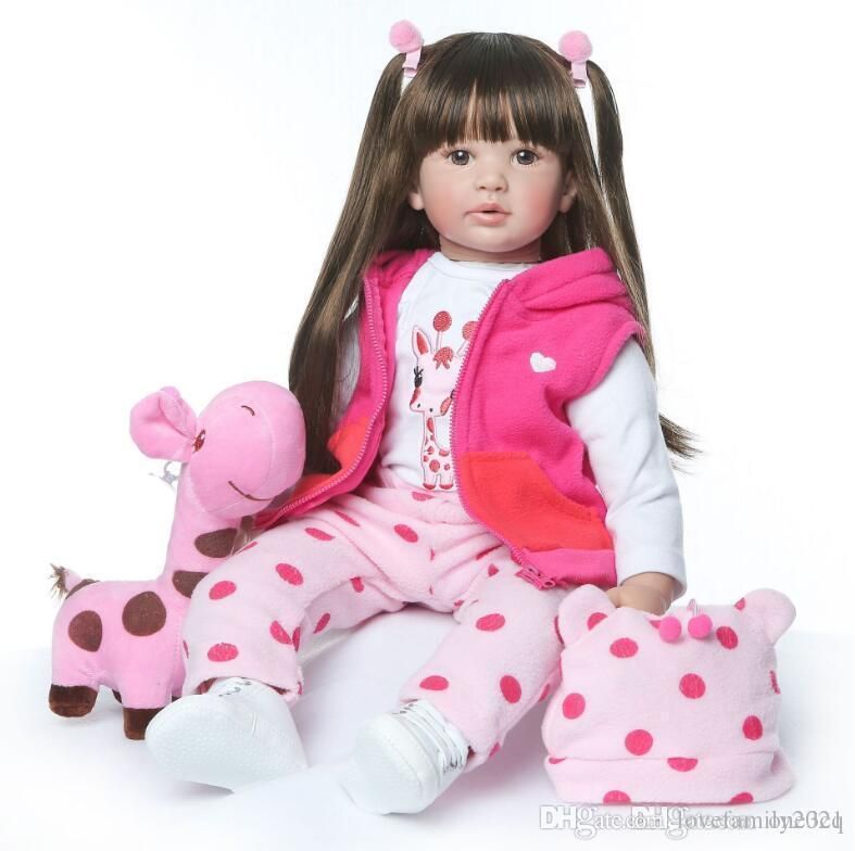 Boneca NPK bebês renascido realista 22 Polegadas Renascido Bonecas bebê  menina tocou em vinil de silicone suave bebê recém-nascido bonecos de vinil  macio Bebe renascido boneca de Coleta - China Renascidos Bonecas