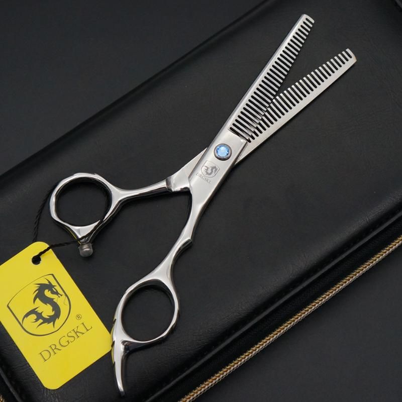 DRGSKL Two Sided Tooth 5.75 Inch Hair Thinning Scissors Professional