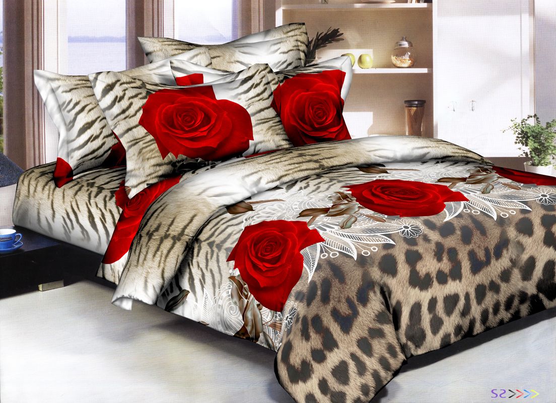 Leopard Red Rose.