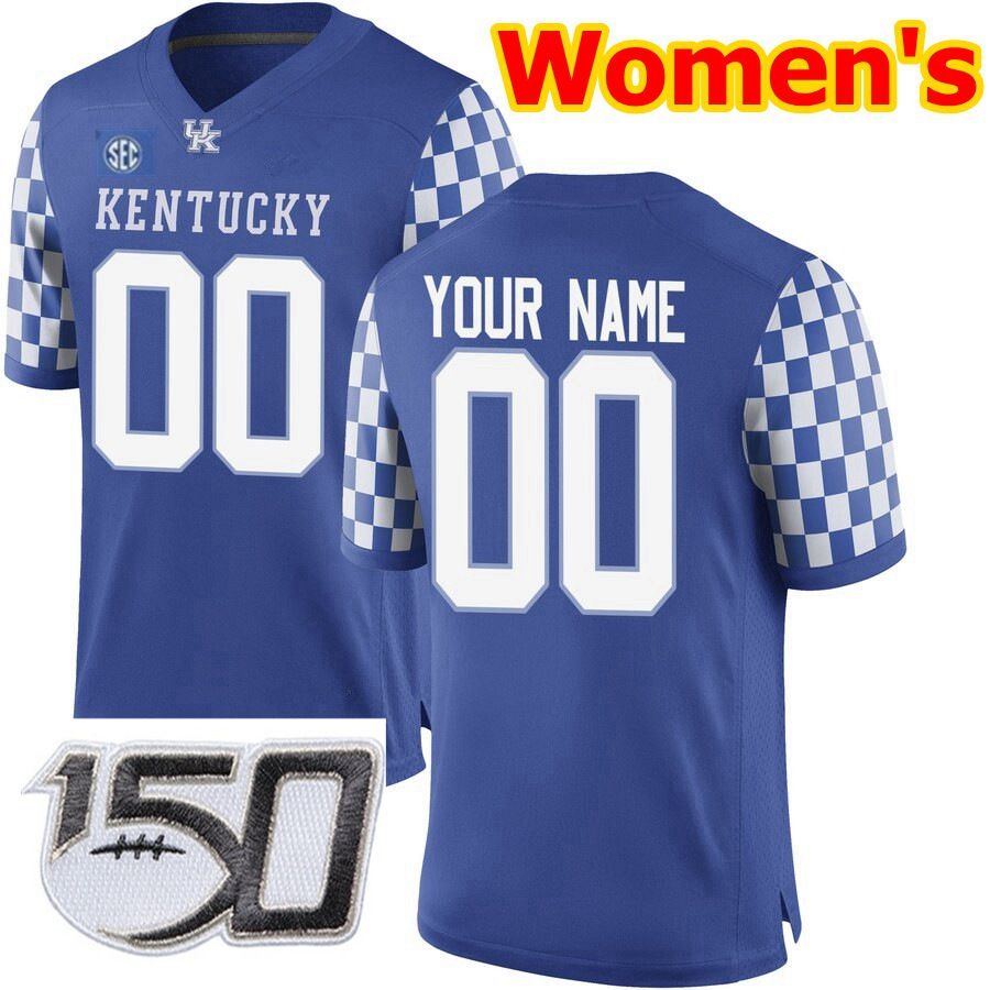 Wildcats Womens Blue med 150th