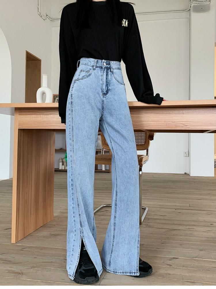 Womens slit jeans Clearance