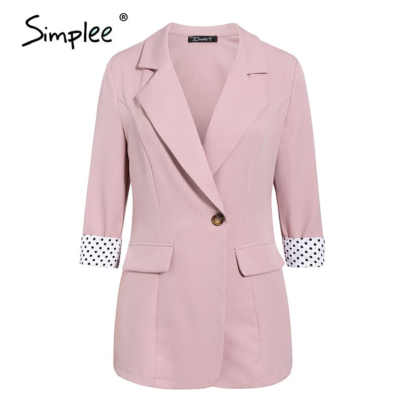 pink blazer