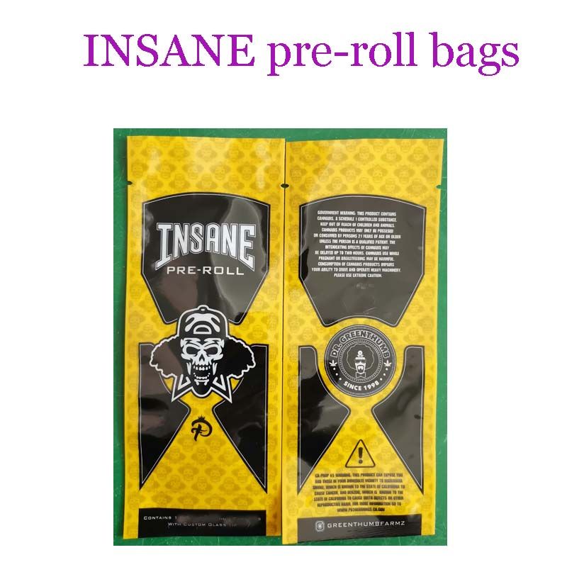 INSANE pre-roll bags